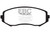 EBC DP61818 Greenstuff 6000 Elite Front Brake Pads, Suzuki Grand Vitara 2.4 2008+