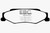EBC 03-04 Cadillac XLR 4.6 Redstuff Rear Brake Pads