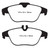 EBC 12-14 Mercedes-Benz C250 (W204) 1.8 Turbo Greenstuff Rear Brake Pads