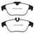EBC 12-14 Mercedes-Benz C250 (W204) 1.8 Turbo Greenstuff Rear Brake Pads