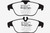 EBC 12-14 Mercedes-Benz C250 (W204) 1.8 Turbo Greenstuff Rear Brake Pads