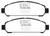 EBC 08+ Toyota Venza 2.7 Greenstuff Front Brake Pads