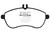 EBC 12-14 Mercedes-Benz C250 (W204) 1.8 Turbo Redstuff Front Brake Pads