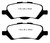 EBC DP61852 Greenstuff 6000 Elite Rear Brake Pads, Toyota Venza 2.7 2008+