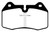 EBC DP51644NDX Bluestuff Front Brake Pads, Infiniti G35 3.5 (Manual) (Brembo) 2003-2004