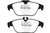 EBC 12-14 Mercedes-Benz C250 (W204) 1.8 Turbo Redstuff Rear Brake Pads