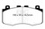 EBC DP42400R Yellowstuff Front Brake Pads, Jeep Grand Cherokee Trackhawk 2018+