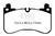 EBC DP42401R Yellowstuff Front Brake Pads, Land Rover Defender 90 2020+