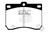 EBC DP4824R Yellowstuff Front Brake Pads, Ford Escort 1.8 1991-1996