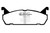 EBC DP4828R Yellowstuff Rear Brake Pads, Ford Escort 1.8 1991-1996
