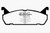 EBC DP4828R Yellowstuff Rear Brake Pads, Ford Escort 1.8 1991-1996