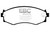 EBC DP2792 Greenstuff 2000 Front Brake Pads, Infiniti G20 2.0 1991-1997