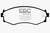 EBC DP2792 Greenstuff 2000 Front Brake Pads, Infiniti G20 2.0 1991-1997
