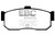EBC DP2889 Greenstuff 2000 Rear Brake Pads, Infiniti G20 2.0 1991-1997