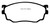 EBC 03-04 Mazda Protege 2.0 Turbo (Mazdaspeed) Redstuff Front Brake Pads