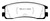 EBC 08-09 Buick Allure (Canada) 5.3 Redstuff Rear Brake Pads