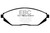 EBC DP22097 Greenstuff 2000 Front Brake Pads, Chevrolet Spark 1.2 (Mexico) 2012-2016