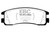 EBC 08-09 Buick Allure (Canada) 5.3 Ultimax2 Rear Brake Pads