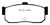 EBC DP4889R Yellowstuff Rear Brake Pads, Infiniti G20 2.0 1991-1997