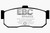 EBC DP4889R Yellowstuff Rear Brake Pads, Infiniti G20 2.0 1991-1997