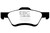 EBC 08-09 Ford Escape 2.3 Ultimax2 Front Brake Pads
