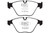 EBC 13+ BMW X1 2.0 Turbo (28i) Greenstuff Front Brake Pads