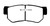 EBC 08-09 Hyundai Azera 3.3 Redstuff Rear Brake Pads