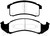 EBC 92-93 Buick Le Sabre (FWD) 3.8 Ultimax2 Front Brake Pads