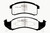 EBC DP41271R Yellowstuff Front Brake Pads, Buick Le Sabre (FWD) 3.8 1992-1993