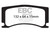 EBC DP42112R Yellowstuff Rear Brake Pads, Jaguar XKR 4.2 Supercharged (Portfolio) 2008-2009