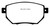 EBC DP61659 Greenstuff 6000 Elite Front Brake Pads, Infiniti FX35 3.5 2003-2005
