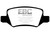 EBC 08-09 Mercedes-Benz B200 2.0 Yellowstuff Rear Brake Pads