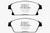 EBC 13+ Buick Encore 1.4 Turbo Redstuff Front Brake Pads