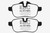EBC 09-10 BMW Z4 E89 Bluestuff Rear Brake Pads