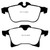 EBC DP21520 Greenstuff 2000 Front Brake Pads, Saturn Astra 1.8 2008-2009