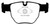 EBC DP61463 Greenstuff 6000 Elite Front Brake Pads, Land Rover Range Rover 4.4 2003-2005