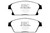 EBC 13+ Buick Encore 1.4 Turbo Ultimax2 Front Brake Pads