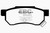 EBC DP2642/2 Greenstuff 2000 Rear Brake Pads, Acura Integra 1.7 Vtec 1992-1994