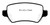EBC DP41447R Yellowstuff Rear Brake Pads, Saturn Astra 1.8 2008-2009