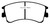 EBC 03-05 Mazda 6 2.3 Redstuff Front Brake Pads