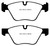 EBC DP41600R Yellowstuff Front Brake Pads, BMW 128 3.0 2008-2010