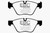 EBC DP41600R Yellowstuff Front Brake Pads, BMW 128 3.0 2008-2010