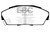 EBC DP4719/2R Yellowstuff Front Brake Pads, Acura Integra 1.7 Vtec 1992-1994