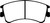 EBC 03-05 Mazda 6 2.3 Ultimax2 Front Brake Pads