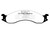 EBC 92-94 Ford Econoline E250 4.9 Ultimax2 Front Brake Pads