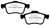 EBC 13+ Fiat 500L 1.4 Turbo Redstuff Front Brake Pads