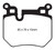 EBC DP41996R Yellowstuff Rear Brake Pads, BMW 135 3.0 Twin Turbo 2008-2010