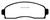EBC DP61617 Greenstuff 6000 Elite Front Brake Pads, Chevrolet Equinox 3.4 2003-2006