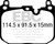 EBC DP62393 Greenstuff 6000 Elite Front Brake Pads, BMW X2 2018+