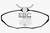 EBC 03-06 Jaguar XJ8 4.2 VP Redstuff Rear Brake Pads
